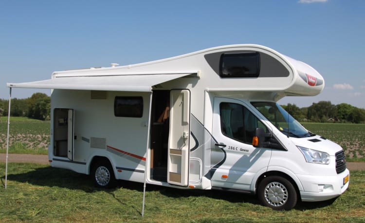 GEWELDIGE & LUXE 6 persoons camper!