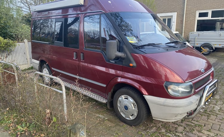 2 pers. kampeerbus – 2p Ford campervan from 2003