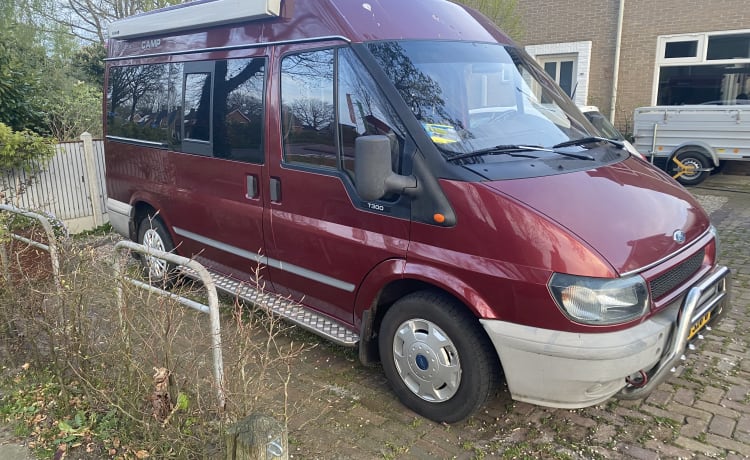 2 pers. kampeerbus – 2p Ford Wohnmobil aus dem Jahr 2003