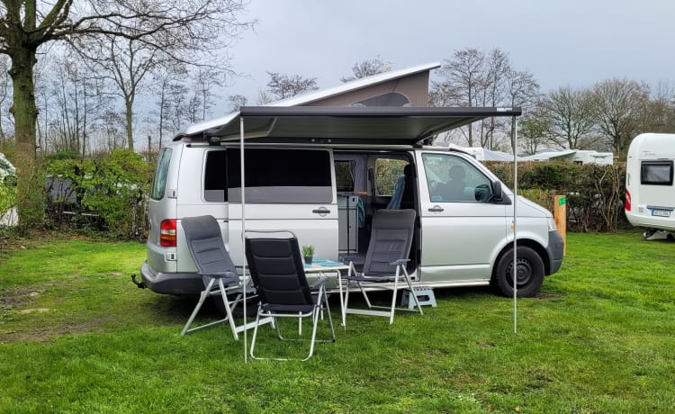 4 persoons Volkswagen Transporter T5 