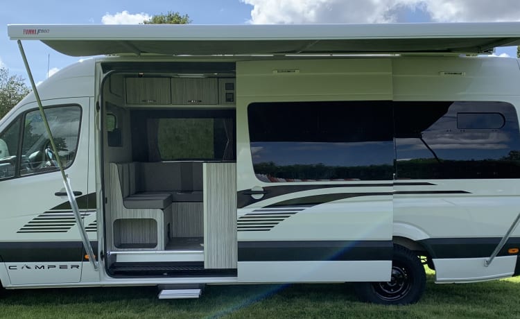 Maverick  – 3 berth Volkswagen Crafter campervan 2015