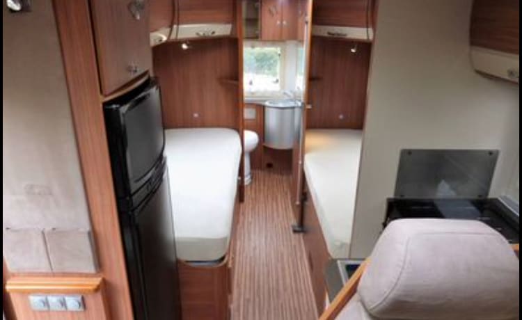 Kenny – 4 berth Adria Mobil semi-integrated from 2012