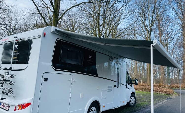 Rijkelijk uitgeruste Dethleffs Motorhome!