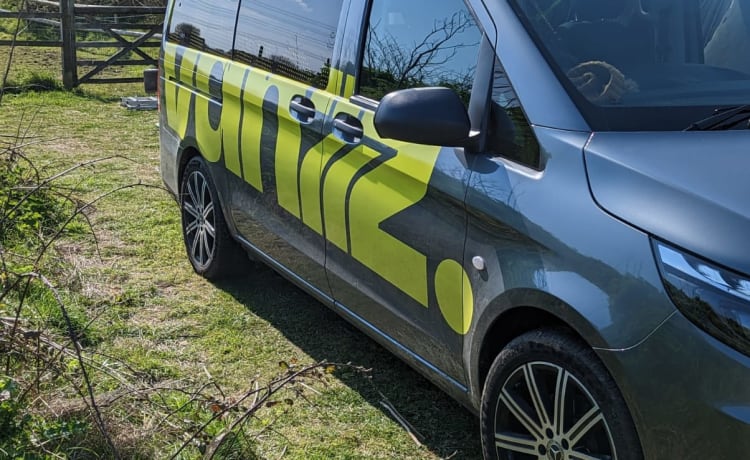 Brand new Mercedes-Benz, modular van sleeps up to 6 with awning