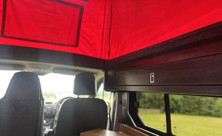 VIV – "Our Viv" Vauxhall Vivaro 4 Berth Camper van 2018