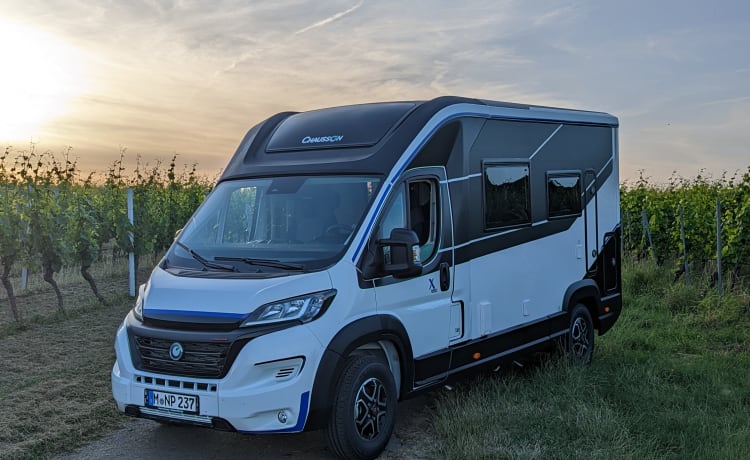 Scotty – Mobil-home maniable avec un plan d'étage parfait