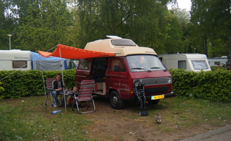 Mooie complete VW T3 Westfalia club joker te huur 