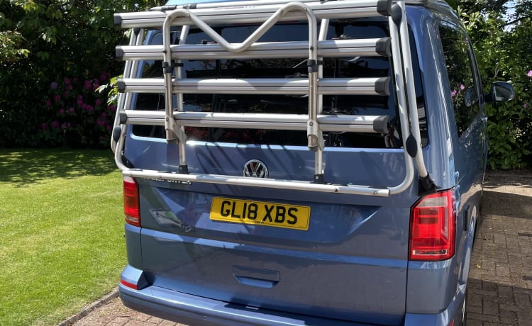 4 berth Volkswagen campervan from 2018