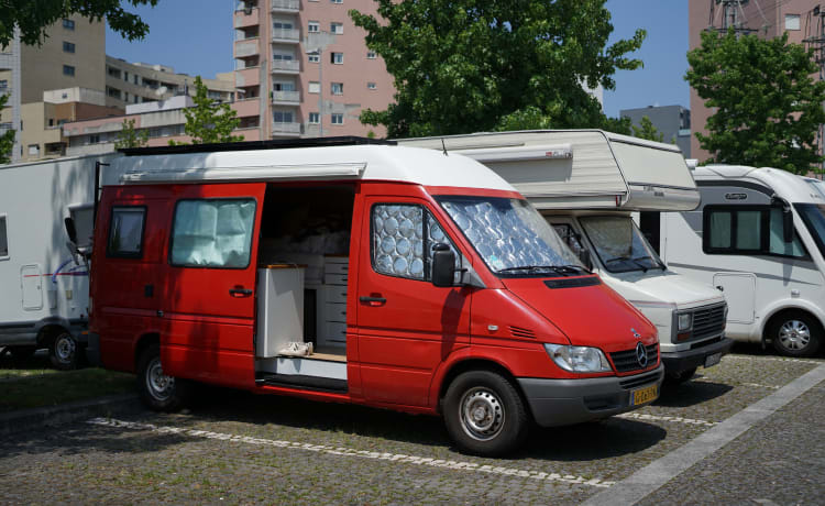Greta – 2er-Mercedes-Benz-Bus aus dem Jahr 2004