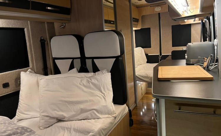 4 berth Peugeot semi-integrated from 2016