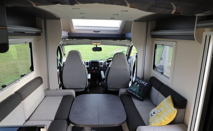 Morris the Motorhome – 5 berth Chausson semi-integrated from 2021