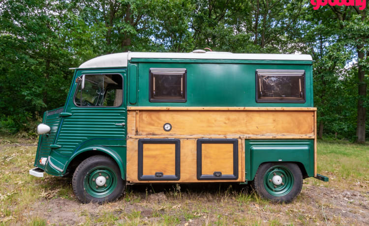 Woody – Klassischer Citroen HY 1976 Buscamper