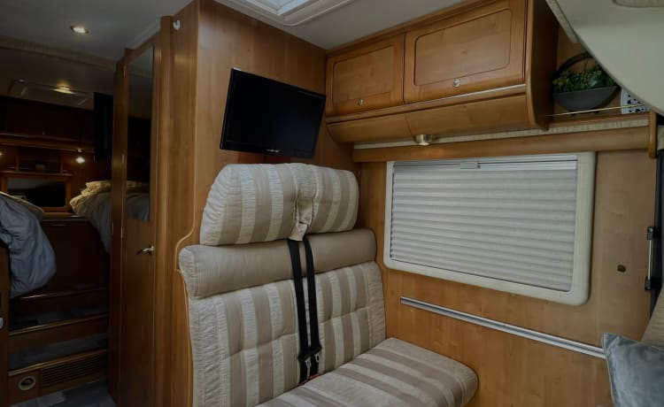 Luxury 4 berth motorhome. 