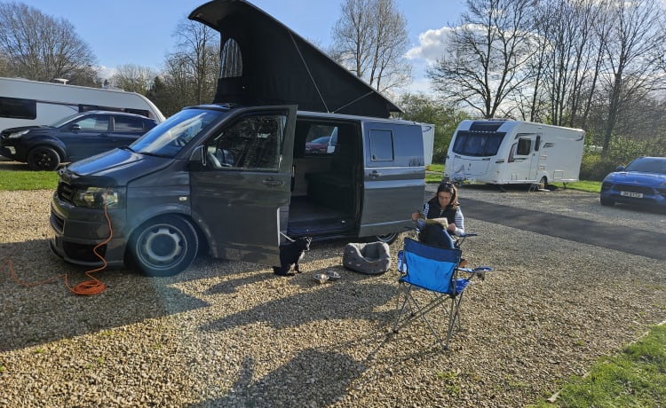 Frank. – 4-persoons Volkswagen campervan uit 2004