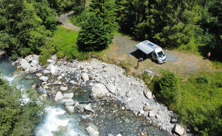 Igor – Camping-car Pössl/Clever robuste 2+1p hors réseau