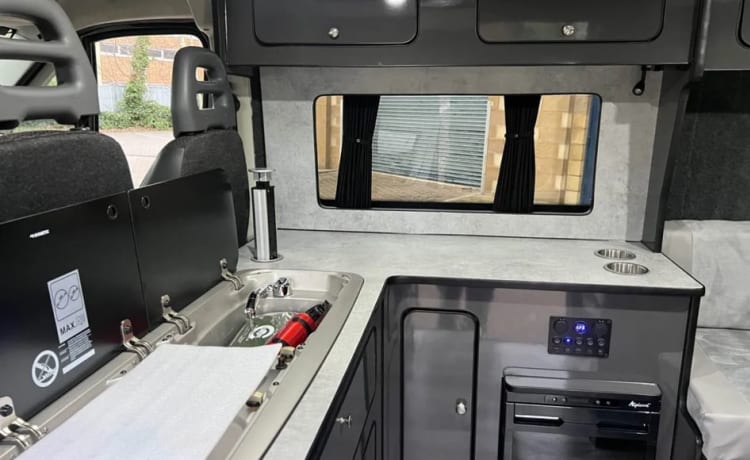 Stealth – 2 / 3 berth Citroën campervan from 2015