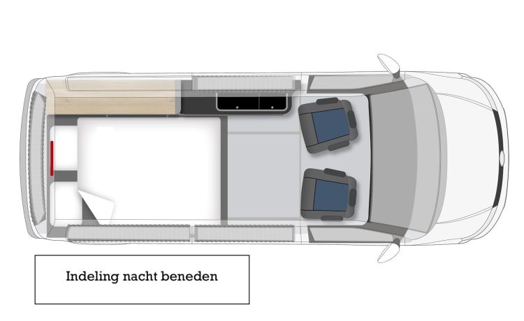 Yellow Submarine – Camping-car VW T5 Extended - Comme une voiture