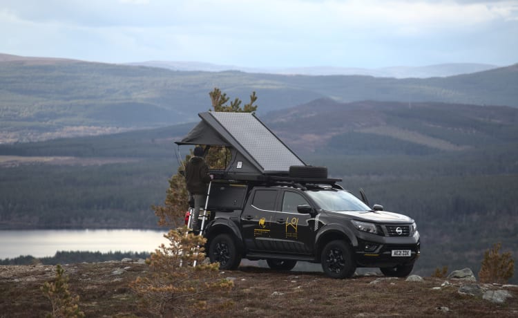 Highland Overland - Tenzing – Overland Trucks to rent in the Scottish Highlands (Inverness airport)