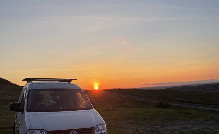 VW Caddy MicroCamper - Gemütlich & Modern