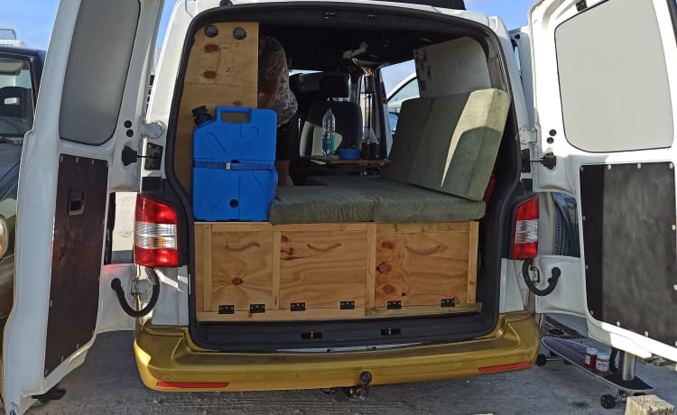 JoeJoe – Camper Volkswagen con tetto a soffietto