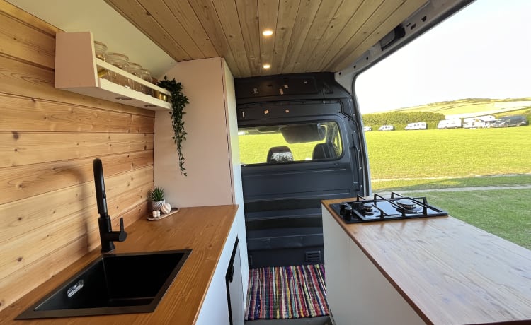 3p Mercedes-Benz campervan uit 2013