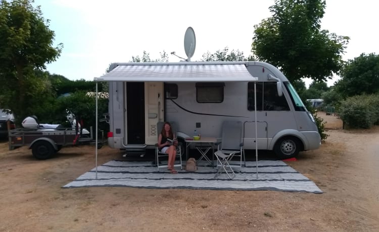 Hymer B 508 CL – Interno compatto e molto spazioso