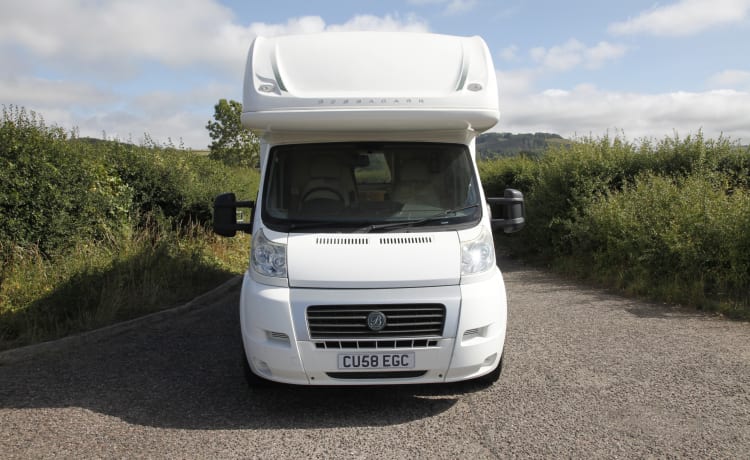 Bessie – Camper con 6 cuccette per animali domestici, con base tra Brighton e Gatwick