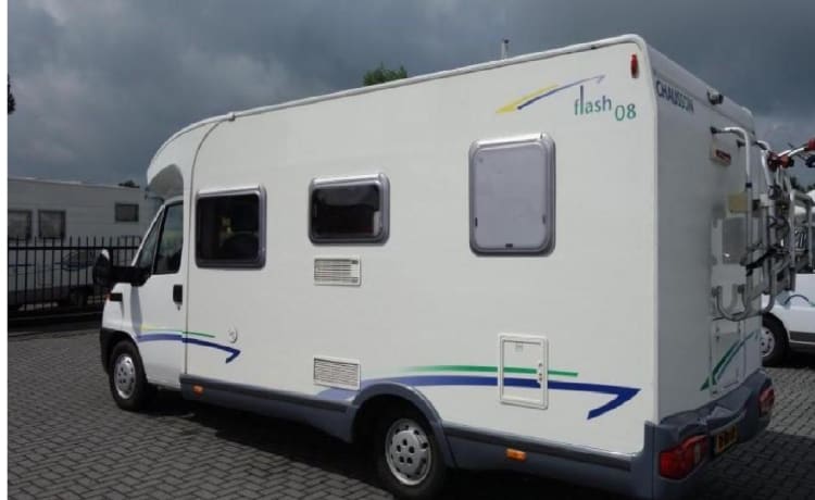 Onze mooie Chausson Flash 8