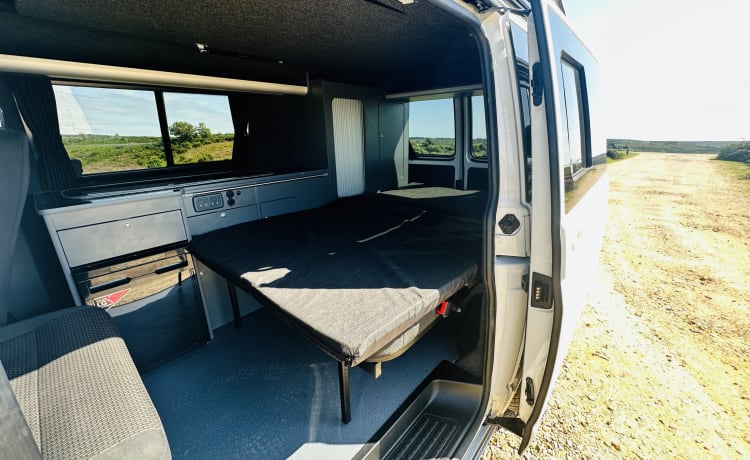 4 berth Volkswagen Transporter campervan from 2020