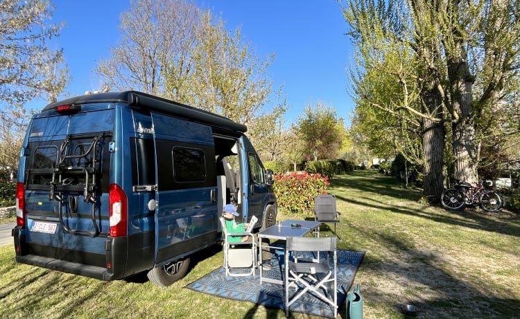 Instagram : bluecamper2023 – Hymer Free Bleu Evolution 5m41 del 2022