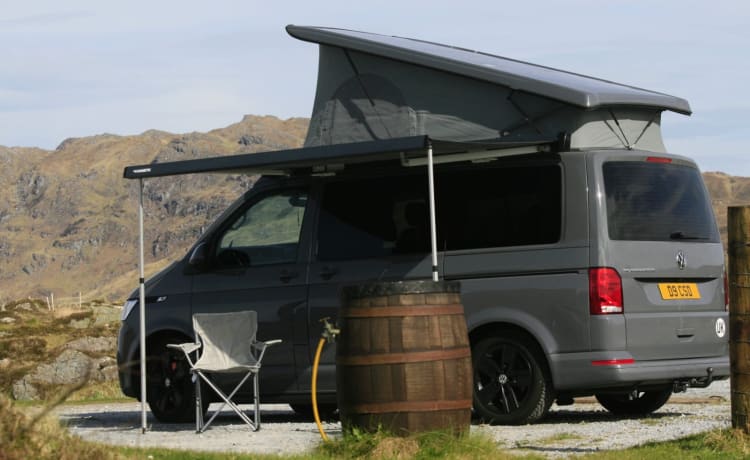 4 berth Volkswagen campervan from 2021