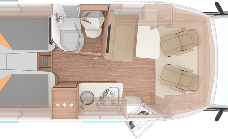 Weinsberg 640 Pepper Mercedes 2p uit 2022