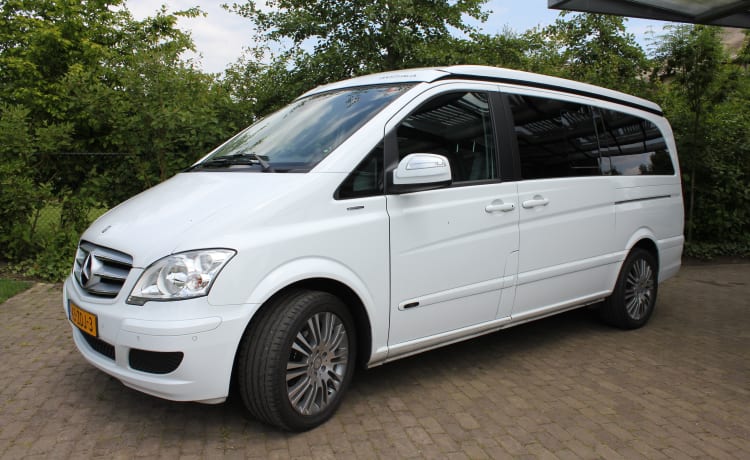 Camper Cruiser – Viano Fun Westfalia - Comfortabel en compact cruisen met 'n ruim verblijf.