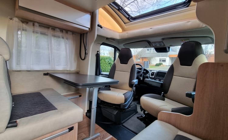 Lowieke V – ideale gezinsvakantie met deze nieuwe 5p camper