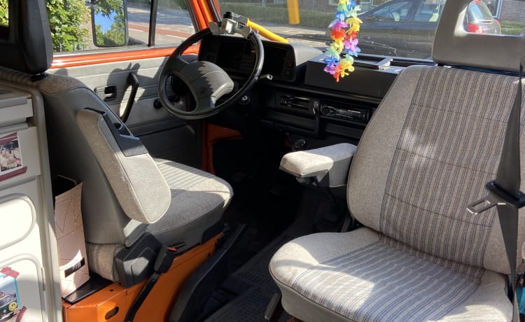 Bussie – Volkswagen T3 Westfalia Buscamper uit 1986