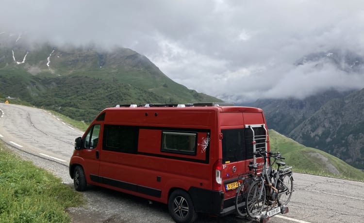 Cozy Fiat Ducato camper van