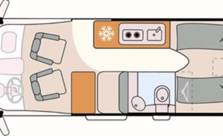 ROTS – Dethleffs Globetrail 640 | 3 person bus camper