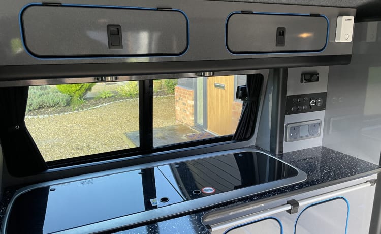 4 berth Volkswagen campervan from 2017