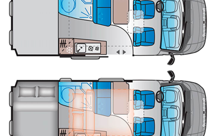 4p Sun Living Wohnmobil ab 2024