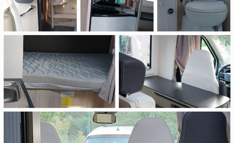 Kämmi – short compact mobile home for 2-4 people