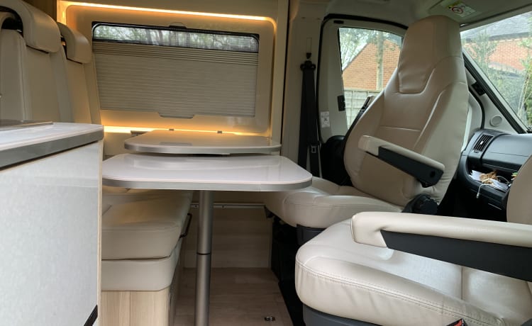 Dreamer – Fiat-bus met 5 slaapplaatsen uit 2019