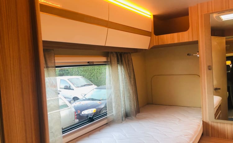 LUXE AHORN CANADA, lengtebedden en hefbed, ideaal voor gezinnen en senioren