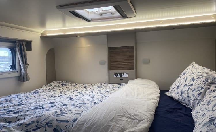 6 berth Fiat alcove from 2020