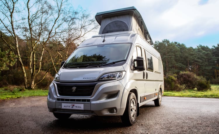 The 67 – 4 berth (pop top) Autotrail Expedition 67 from 2024