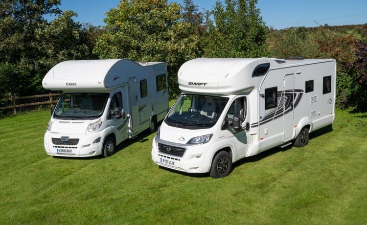 2-4 berth Peugeot - Elddis Autoquest 145