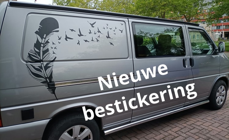 "No-rush bus" , geen haast wel genieten! –  Kompletter Volkswagen T4 Buscamper 🤩