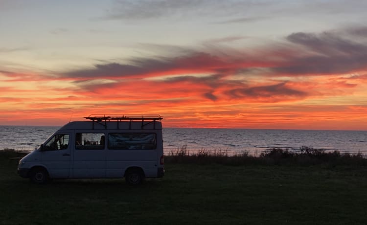 Marcelleke – Super gemütlich umgebauter Mercedes Sprinter Campervan L2H2