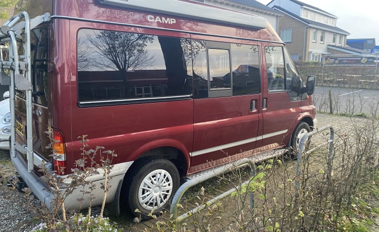 2 pers. kampeerbus – 2p Ford Wohnmobil aus dem Jahr 2003