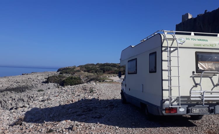 Fiat Ducato Adriatik 2.5D overcab motorhome San Vito Lo Capo