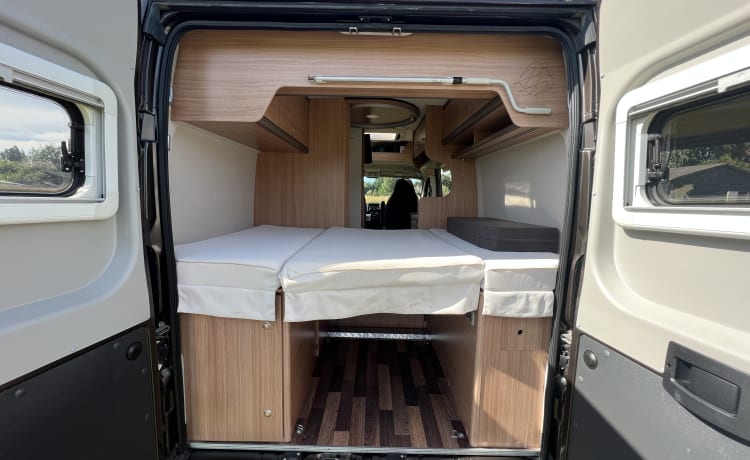 Camper compatto Knaus Boxstar per 2 persone